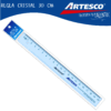 REGLA ARTESCO 20CM CRISTAL