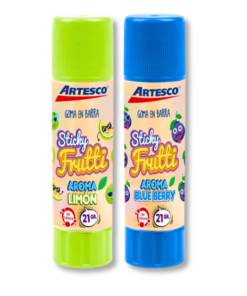 PEGAMENTO BARRA ARTESCO STICK 21GR 12UD