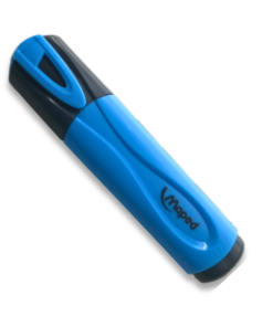 RESALTADOR MAPED POCKERT PLASTICO AZUL 42730