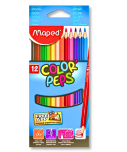 COLORES MAPED TRIANGULAR 12 UD S/LAPIZ 83212
