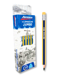 LAPIZ NEGRO ARTESCO JUMBO GRAFITO TRIANGULAR 2HB