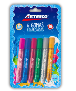 GLITER GOMA ESCARCHA DA ARTESCO STAR 3D P/DIMENSIO