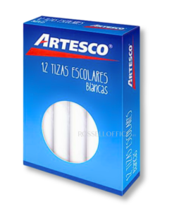 TIZAS ARTESCO BLANCO 12 UD