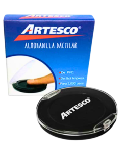 TAMPO DACTILAR ARTESCO NEGRO