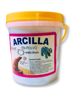 ARCILLA EN POLVO BALDE 1KG