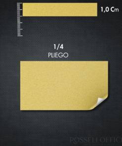 ESPONJA1/4 PLIEGO 1CM