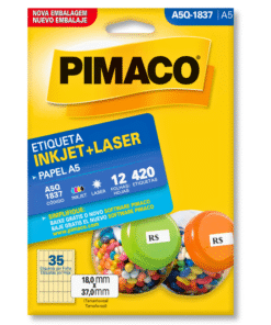 ETIQUETA PIMACO A5Q-1837 12HJ 35PZA