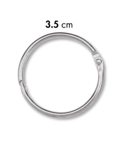 ARGOLLA METALICA DE 3.5CM