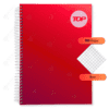 CUADERNO TOP CARTA COLOR 200HJ
