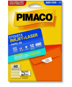 ETIQUETA PIMACO A5Q-1534 12HJ 40PZA