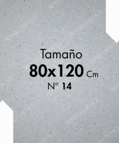 CARTON PRENSADO GRIS #14 80X120CM