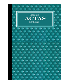 LIBRO DE ACTAS 100hojas