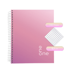 CUADERNO ABC 1/2OFICIO PASTEL 100HJ CUAABC101 10UD