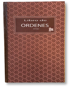 LIBRO DE ORDENES CARTA 25 HJS