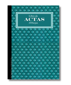 LIBRO DE ACTAS IDEAL 200HJ
