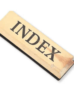 ALMOHADILLA MADERA 13CM EXPRES-INDEX XO-9904 M125