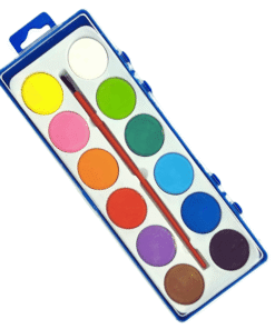 ACUARELA RECTANGULAR 12COL ML-169