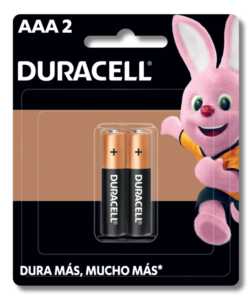 PILAS DURACELL AAA PAR