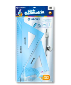 ESTUCHE GEOMETRICO SABONIS C/COMPAZ 30CM BENMA