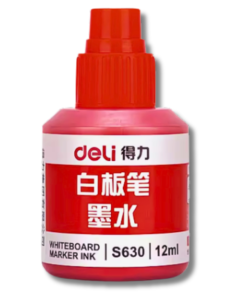 TINTA DELI DE MARCADOR DE AGUA ROJO COD.U450 30