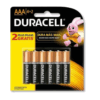 PILAS DURACELL AAA 4+2