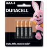 PILAS DURACELL AAA 4