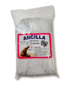 ARCILLA EN POLVO BOLSA 1KG