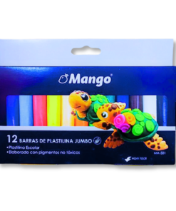 PLASTILINA MANGO SABONIS NEON GRANDE MA-502 12COL