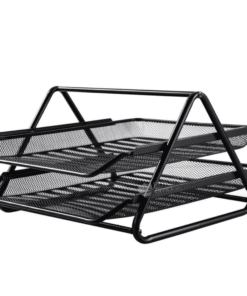 BANDEJA PORTAPAPELES METALICO 2UD ML-308