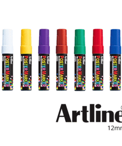 MARCADOR POSTERMARKER 12MM COL BASICOS EPP-12