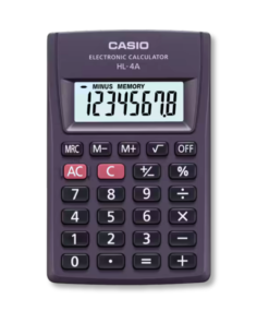 CALCULADORA CASIO HL-4A