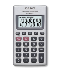 CALCULADORA CASIO HL-820VA-W
