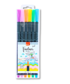 MICROPUNTA BRW T/PASTEL 0.4MM BLISTER 6PZS FI0003