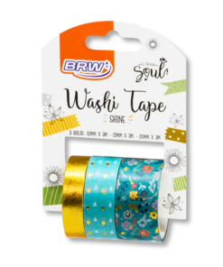 CINTA BRW SOUL SHINE VERDE-ROSA SET3UN WT0400-401