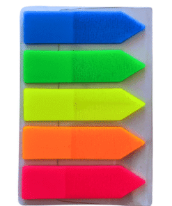 PESTAÑAS INDEX ARTESCO 11/2" 3.8CM CORTO 25UD