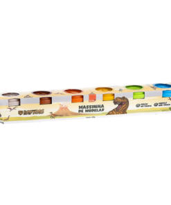 PLASTILINA RAPTOR BRW 6COL MM2160