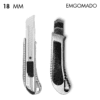 ESTILETE CUTTER KNIFE ENGOMADO 18MM ML-075