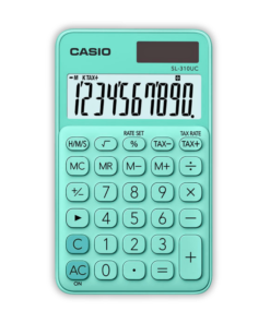 CALCULADORA CASIO SL-310UC-GN