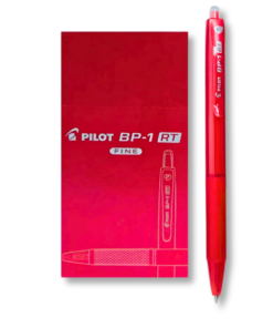BOLIGRAFO PILOT RETRACTIL BP-1RT ROJO