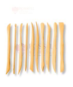 REPUJADOR JUEGO SET MADERA ESTECAS 10PZA ML-313