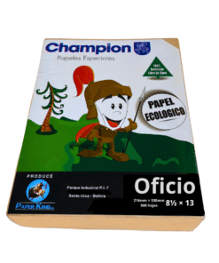PAPEL RECICLADO TAMAÑO OFICIO
