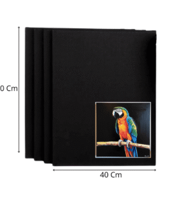 LIENZO GAMUZADO 40X40