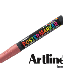 MARCADOR POSTERMARKER 4MM ROJO METALICO