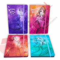 CUADERNO-LIBRETA 1/2 OF A5 V/DISEÑOS 707-17-55-76