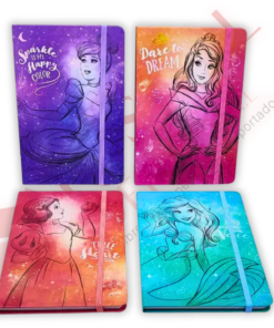 CUADERNO-LIBRETA 1/2 OF A5 V/DISEÑOS 707-17-55-76