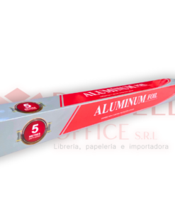 PAPEL ALUMINIO 5MX45CM CAJA ROJA ML-407A ML-407-1