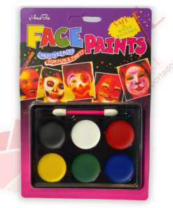 PINTURA PARA CARA 6COL ACUARELA BASICO M219