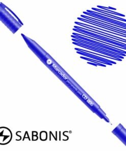 MARCADOR CD SABONIS D/PUNTA GOMA EVA DE 6COL.