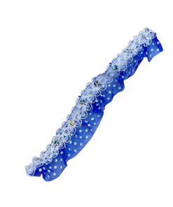 ENCAJE FRUNCIDO 4.CM ROLLO 13mt