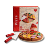 PIZZA JUEGO SIMBOLICO DE MADERA 27PZ BOLIVIA MAR